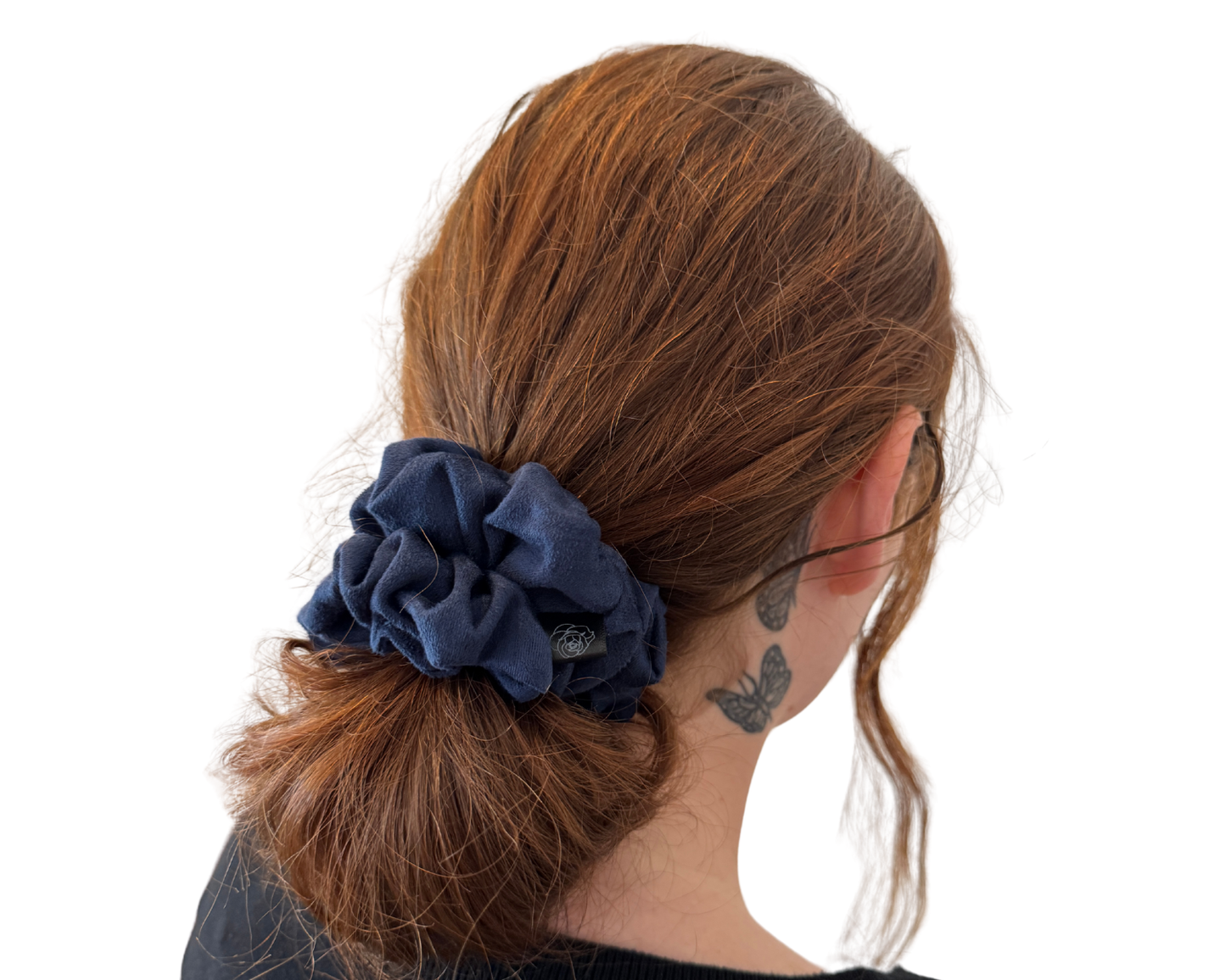Classic Rose Blue Suede
